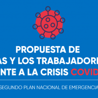 CUT entrega propuesta de nuevo Plan Nacional de Emergencia a Mesa Social Covid-19 para enfrentar la crisis sanitaria, social y económica