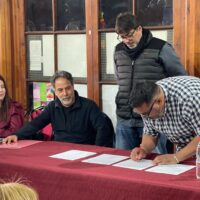 La CUT y la Universidad Abierta de Recoleta firman convenio para fortalecer la formación sindical