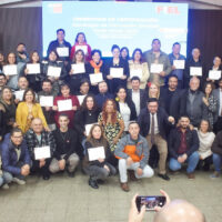 Ceremonia de cierre del Programa de Estrategia de Formación Sindical – Nivel Avanzado 2025 región Metropolitana
